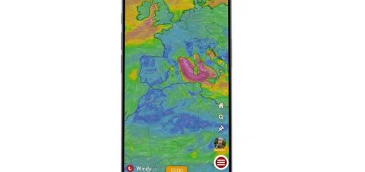 kaj aplikacija Windy